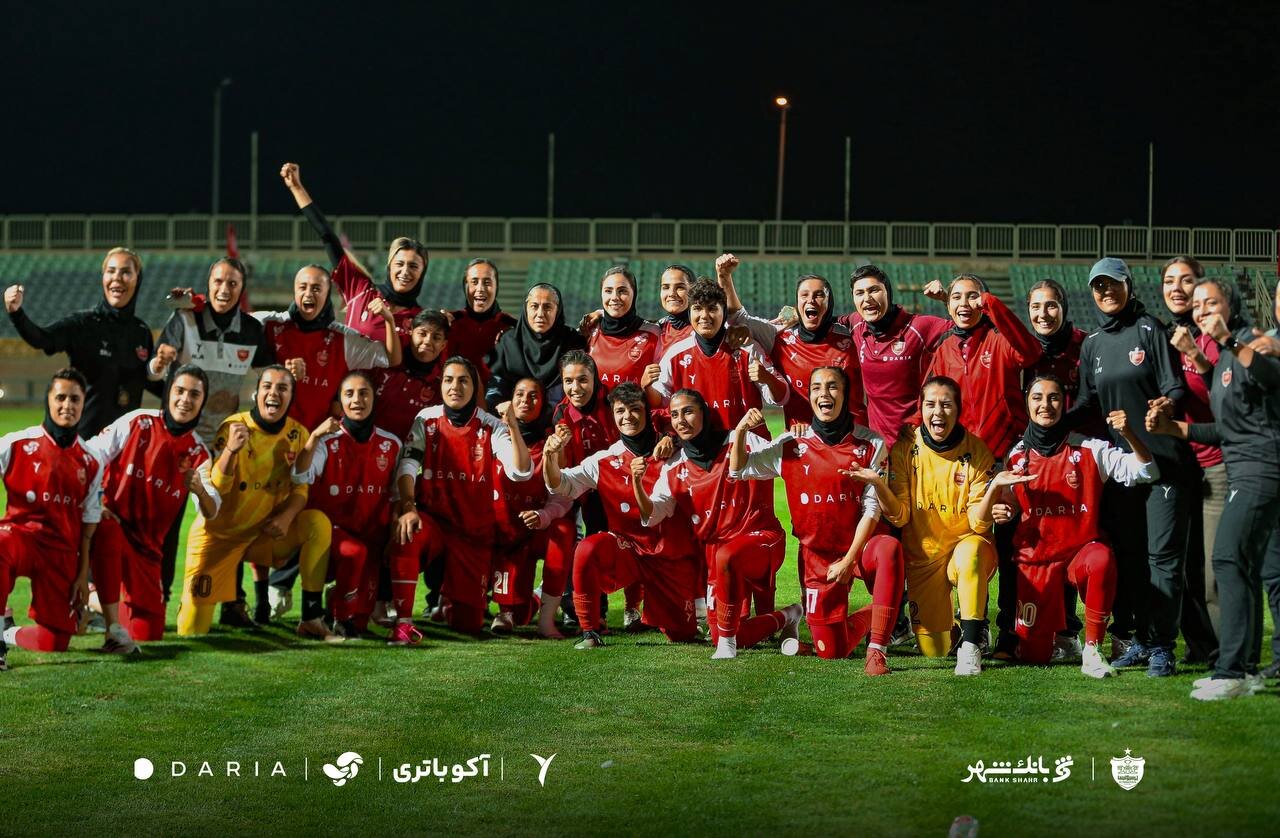 صدرنشینی پرسپولیس در فوتبال زنان؛ تساوی پرگل استقلال در سیرجان