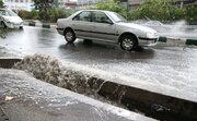 ‏وقوع سیلاب در باغستان کرج + فیلم
