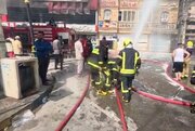 جزئیات حادثه آتش‌سوزی در پاساژ خلیج‌فارس عسلویه