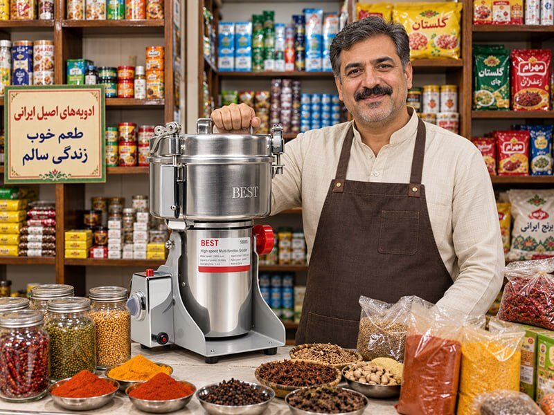 خرید آسیاب عطاری و ادویه؛ سه بررسی مهم پیش از انتخاب دستگاه