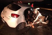 واژگونی خودروی تیبا حامل ۹ تبعه غیرمجاز/ ۴ نفر جان باختند