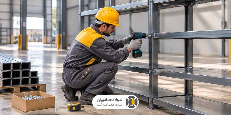 کاربرد در قفسه ها و تجهیزات انبارداری