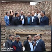 استاندار گیلان از روند مرمت اسلحه‌خانه میرزا کوچک‌خان در گوراب‌زرمیخ بازدید کرد