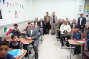 مدرسه ۹کلاسه «زنده‌یاد وحدانی» در قزوین افتتاح شد