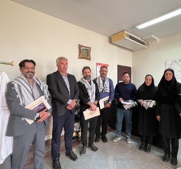 تکریم فرزندان شهید در انتقال خون کرمانشاه