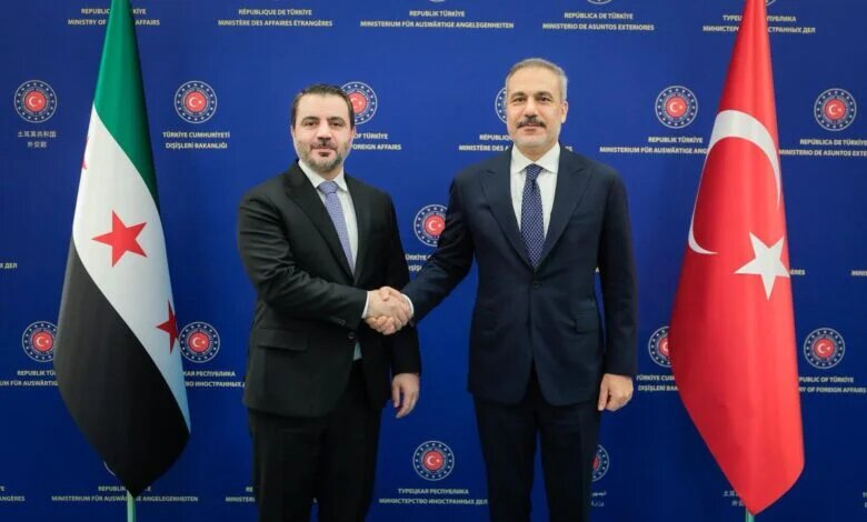 دیدار الشیبانی و فیدان در آنکارا با محوریت تأکید بر تقویت روابط و فعال‌سازی کمیسیون عالی مشترک