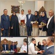 استاندار گیلان در دیدار با سه‌قلوهای رتبه‌برتر کنکور:موفقیت سه‌قلوهای صومعه‌سرایی، جلوه‌ای از ظرفیت علمی و نخبگانی استان است
