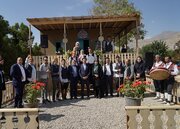 آیین عروس‌بران الموت در نمایشگاه روستایی به نمایش درآمد
