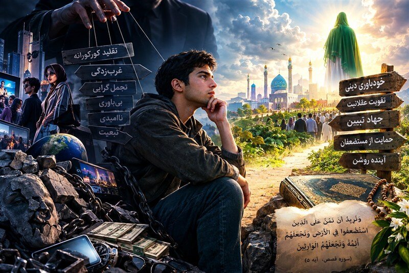 استضعاف فرهنگی چگونه ما را از امام زمان (عج) دور می‌کند؟