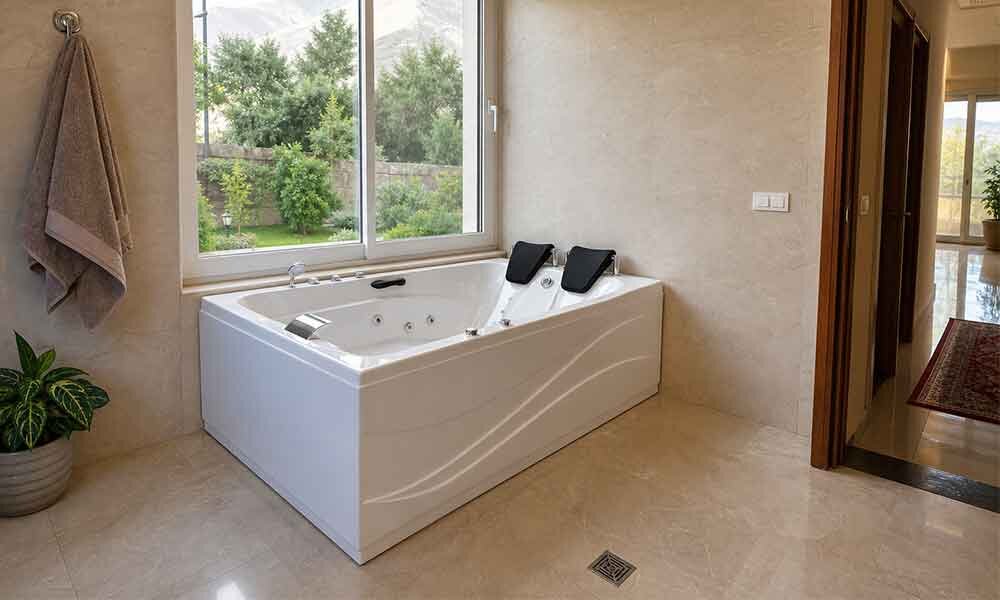 نصب جکوزی خانگی اُوان در پروژه مسکونی
