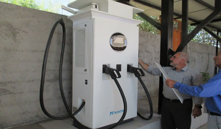 نخستین ایستگاه شارژ خودروهای برقی بجنورد راهاندازی میشود