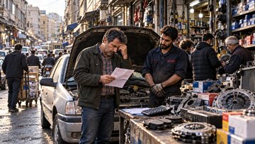 خودرو هست، پول تعمیر نیست / گرانی تا ۱۰۰ درصدی برخی قطعات خودرو / مالکان در تنگنا، تعمیرکاران در انتظار