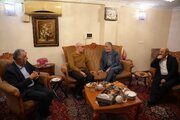 وزیر فرهنگ و معاون امور رسانه‌ای به دیدار سیدفرید قاسمی رفتند + فیلم