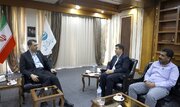 قدردانی کبیری از تلاش کارکنان اداره پست کیش؛ خدمات پستی، پشتیبان اقتصاد و پاسخگوی نیازهای جزیره