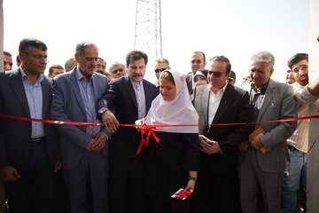دبستان شهدای روستای تتنک به بهرهبرداری رسید
