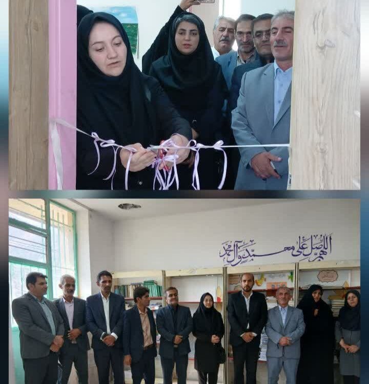 افتتاح نخستین کتابخانه آموزش و پرورش شهر شول‌آباد