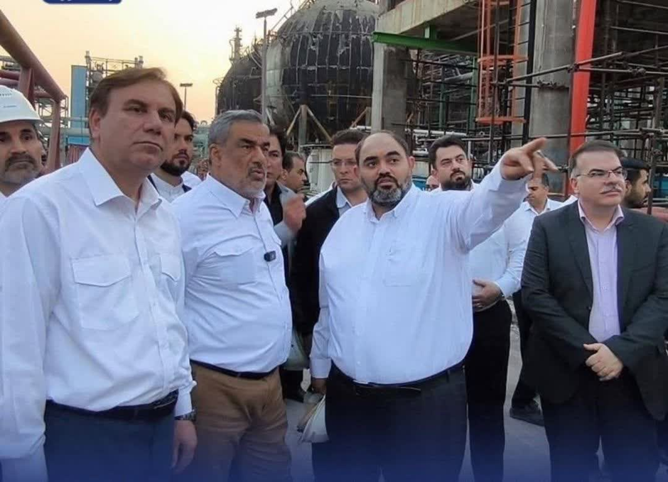 ️بازدید سرپرست وزارت نفت از پتروشیمی جم و واحد آسیب‌دیده در جنگ رمضان