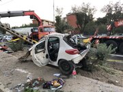 تصادف پژو ۲۰۷ در بزرگراه بسیج؛ فوت دو زن و مصدومیت یک مرد در حادثه