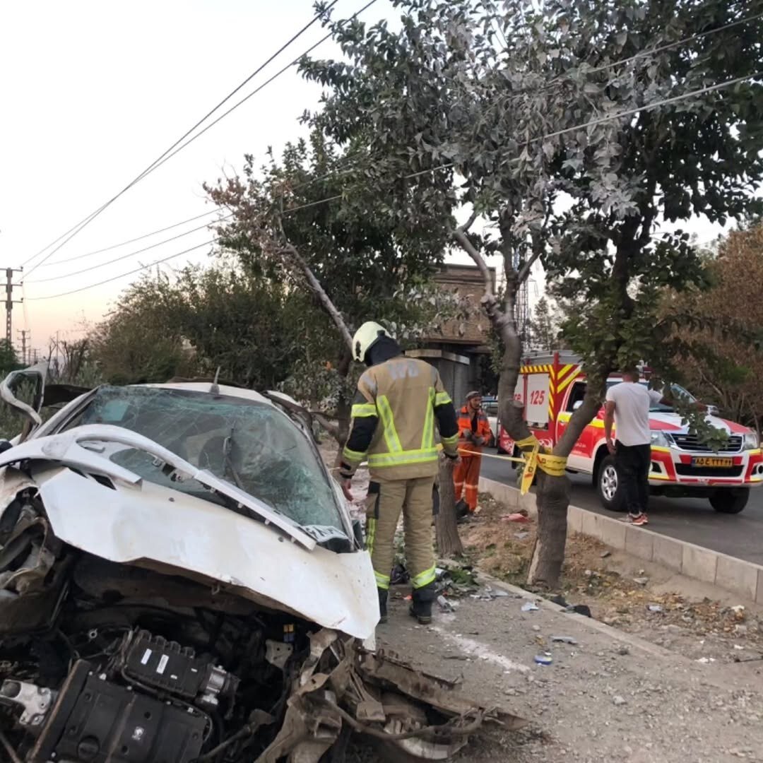 تهران در شوک یک تصادف مرگبار؛ تصاویر حادثه تهران در شوک یک تصادف مرگبار؛ تصاویر حادثه