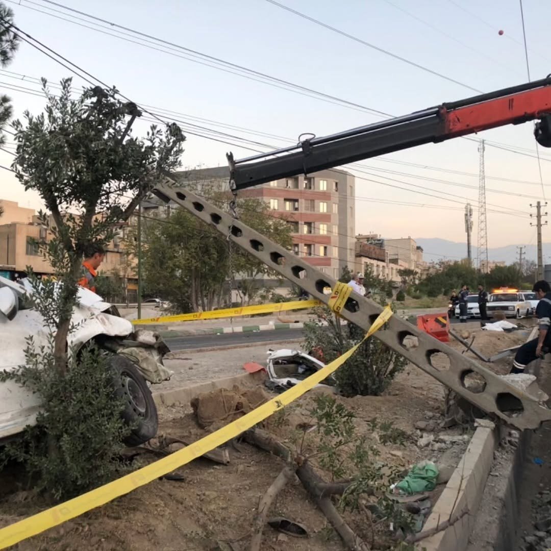 تهران در شوک یک تصادف مرگبار؛ تصاویر حادثه تهران در شوک یک تصادف مرگبار؛ تصاویر حادثه
