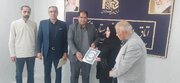 تجلیل اتاق اصناف قرچک از خبرنگار روشن‌دل
