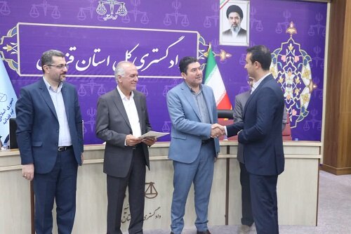 تقدیر معاون دادگستری قزوین از رئیس سازمان نظام مهندسی ساختمان استان قزوین