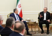 مسعود پزشکیان با سرگئی لاوروف دیدار کرد