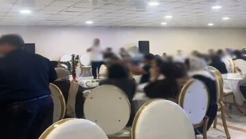 پلمب یک سالن غذاخوری در جاده لنگرود قم بهعلت رعایت نشدن شئونات اسلامی و برگزاری مراسم مختلط