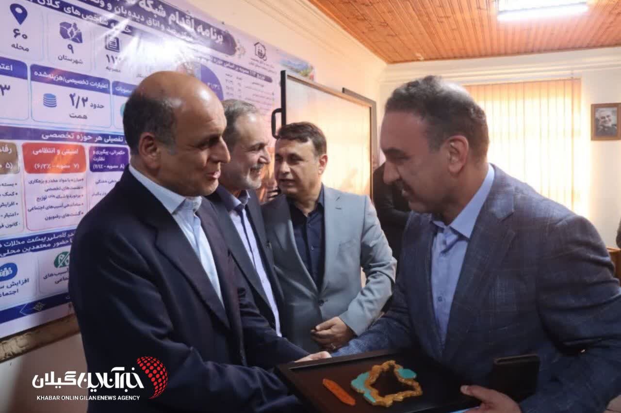 تقدیر معاون وزیر کشور و استاندار گیلان از فرماندار رضوانشهر در حوزه محرومیتزدایی محلهمحور