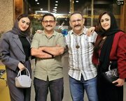 قاب خانوادگی دو برادر بازیگر سینما به همراه همسرانشان + عکس