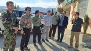 بازدید هیئت دانشگاه لرستان و اداره‌کل منابع طبیعی استان از حوزه آبخیز قلعه‌نصیر معمولان