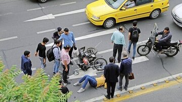 سهم ۶۸درصدی موتورسواران و عابران از فوتیهای شهری قزوین