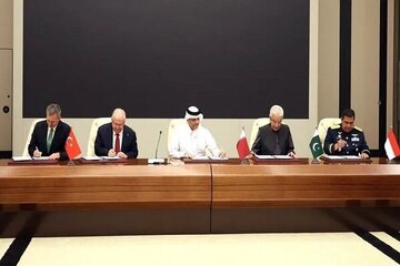 ترکیه، قطر، اندونزی و پاکستان توافقنامه همکاری دفاعی امضا کردند