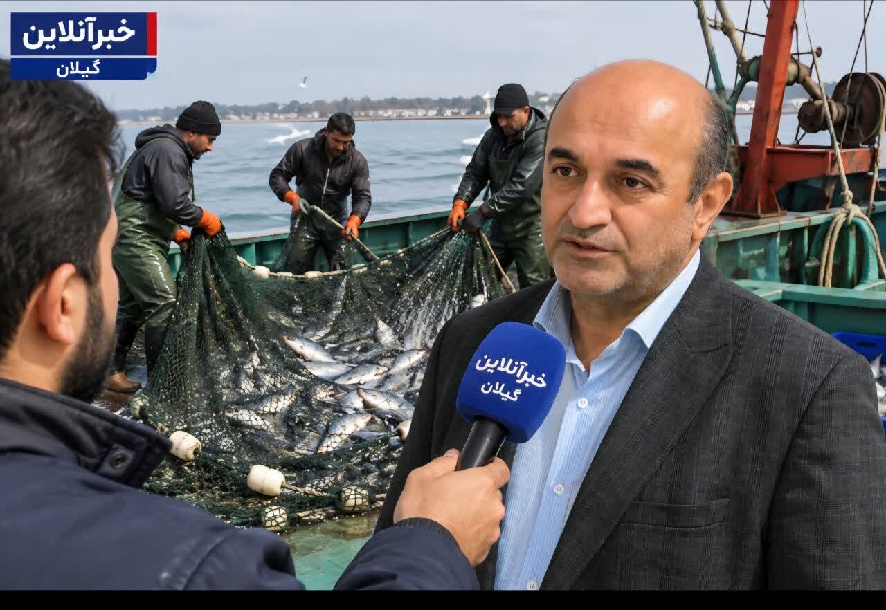 صید ۸۳ تن ماهی استخوانی در سواحل گیلان؛ ارزش صید از ۹۱ میلیارد تومان گذشت