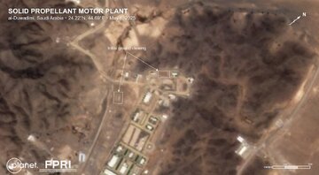 گسترش کارخانه موشکی عربستان برای تولید موشک‌های قدرتمندتر؛ ردپای فناوری چین در تأسیسات جدید ریاض/ موشک‌ها با سوخت جامد می‌تواند تهران را هدف بگیرد