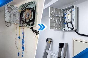 نوسازی شبکه فیبرنوری سمنان با تمرکز بر کاهش خرابی و ارتقای کیفیت ارتباطات