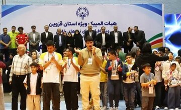 برگزاری جشنواره «ما قهرمانیم» با حضور ٢٠٠ورزشکار  در قزوین