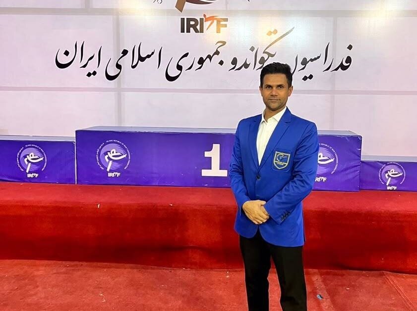مجتبی ذاکری؛ نخستین داور هرمزگانی در لیگ برتر تکواندو آقایان