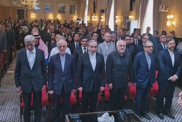حضور عراقچی و ظریف در نشست تخصصی «نقش شهید خرازی در اجماعسازی سیاست خارجی» + عکس