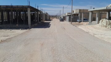 پایان زیرسازی معابر سایت نهضت ملی مسکن نقنه در شهرستان بروجن