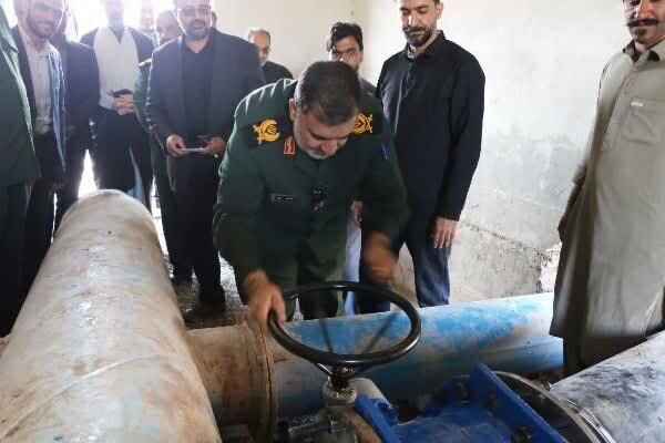 بهره‌برداری از طرح آبرسانی ریگان با اعتبار ۱۸ میلیارد تومان