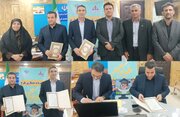 امضای تفاهم‌نامه طرح همیار گاز در لرستان با آموزش و پرورش