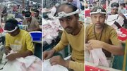کارگران هندی با دوربین‌های پیشانی به ربات‌ها آموزش می‌دهند / حرکات خود را ضبط می‌کنند تا ربات‌ها جایشان را بگیرند