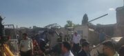 انفجار منزل مسکونی در محله جعفرآباد کرمانشاه ۱۰ مصدوم برجای گذاشت + فیلم