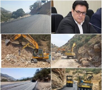 اتمام عملیات آسفالت محور گردشگری گریت سرکانه در شهرستان خرمآباد