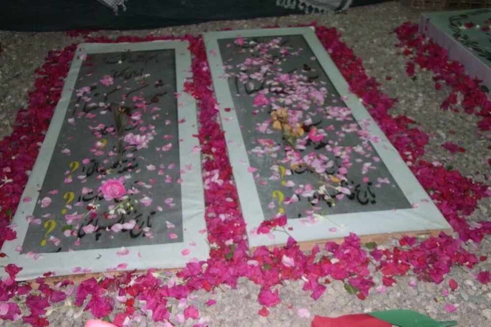 ششمین یادواره شهدای گمنام شهر هشتبندی میناب برگزار شد