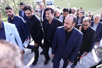 بازدید وزیر ورزش و کمیسیون فرهنگی مجلس از مرکز ملی فوتبال و مجموعه کشتی و زمین فوتبال/ تاکید به بهره برداری هر چه سریعتر استادیوم آزادی