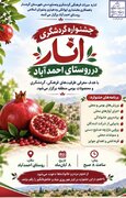 نخستین جشنواره انار روستای احمدآباد ایوانکی جمعه ۸ آبان برگزار می‌شود