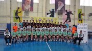 قهرمانی نام‌آوران گلبهار مشهد در مسابقات هندبال نونهالان شمال کشور