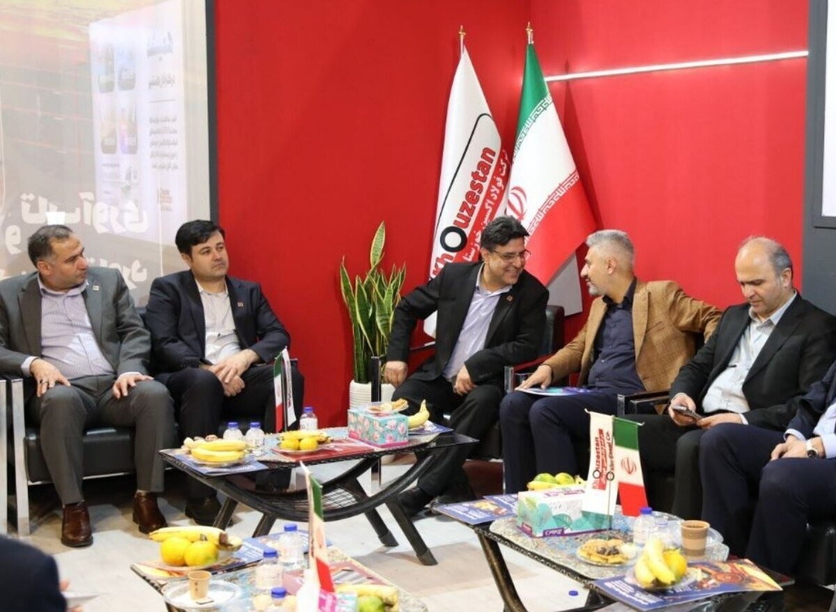 نمایش توانمندی‌ها و دستاوردهای شرکت فولاد اکسین خوزستان در بیست‌وهشتمین نمایشگاه فولاد ۱۴۰۵